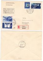 Lettre recommandée Bern BPA A456 pour Baden 4.VII.48