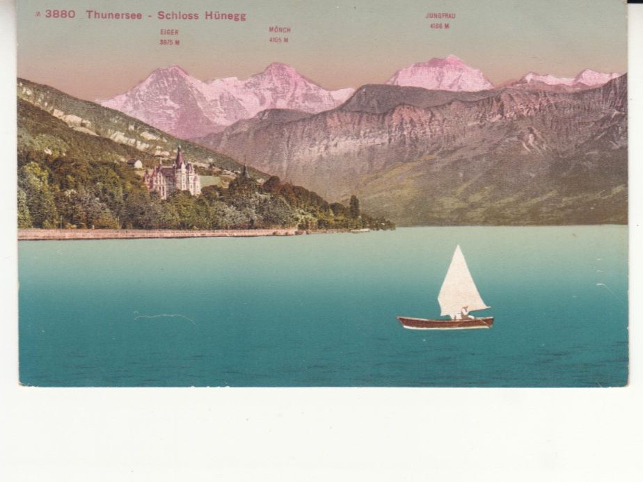 Cartes postales: Thunersee Hünegg ca. 1920 – D'occasion à Bürglen TG par StampGraf