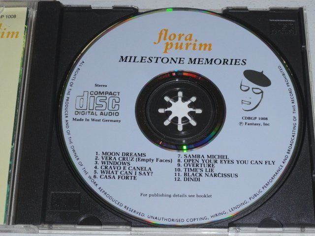 CD: Flora Purim [Fantasy] - Milestone Memories – Usato da Unterbäch venduto da jaqila 2