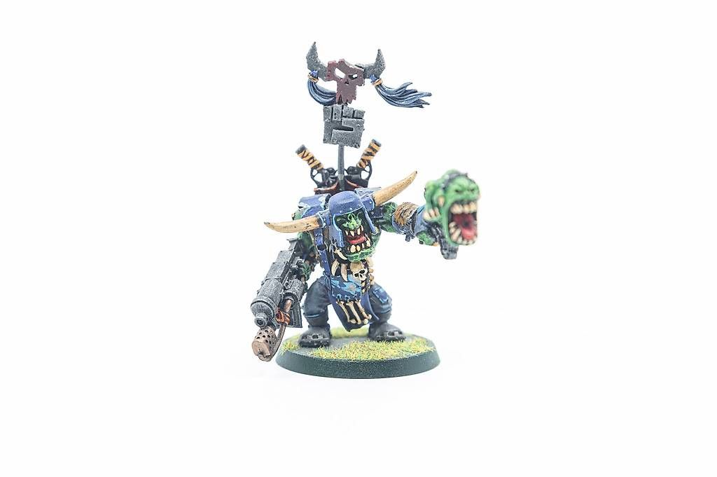 Figuren: W40K Space Orks Boss de guerre - Big Boss - Kriegsboss – Gebraucht aus Châtel-St-Denis von jpapatton