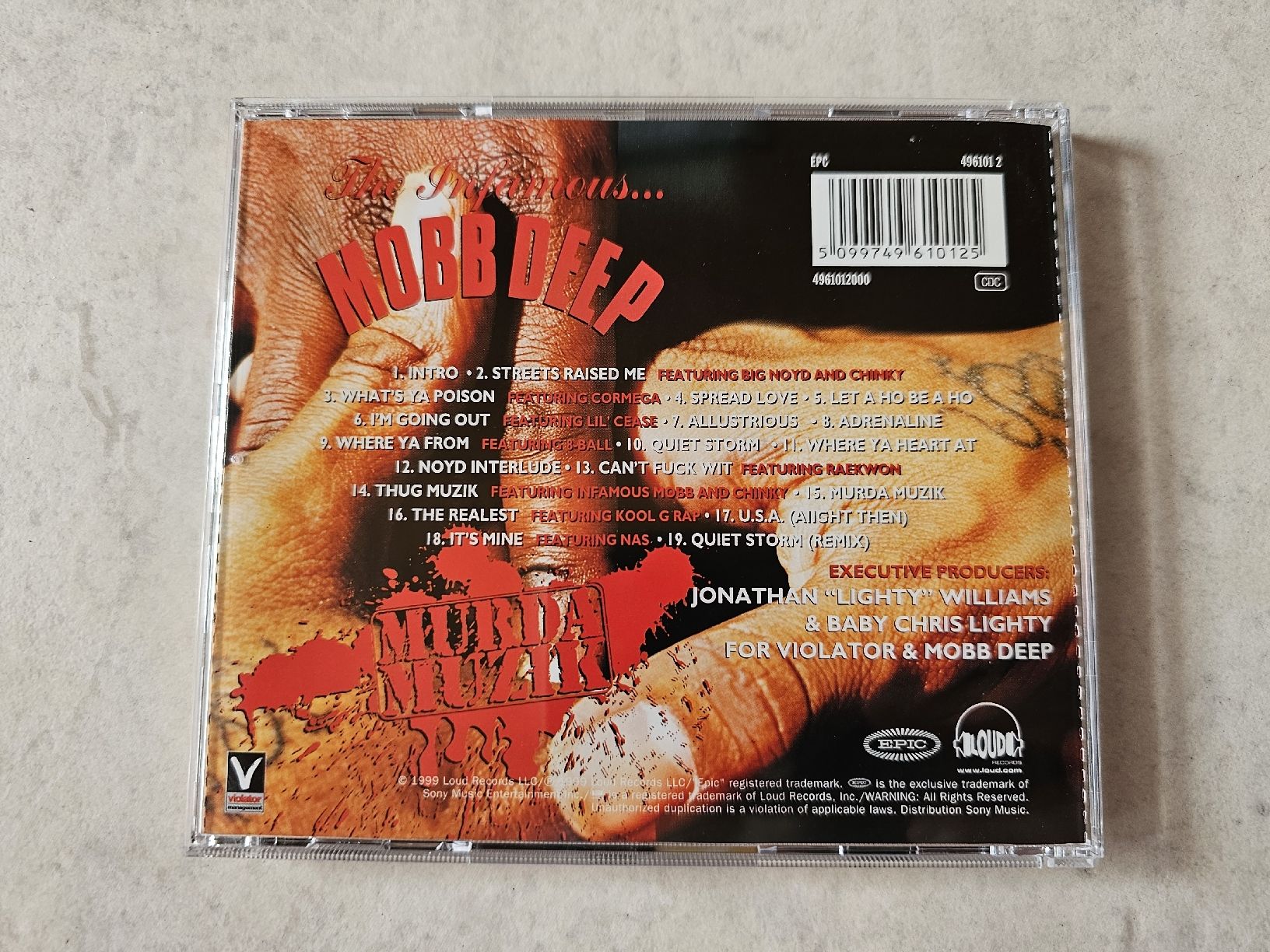 CD: Mobb Deep  -  Murda Muzik – Usato da Schneisingen venduto da backstore24 1