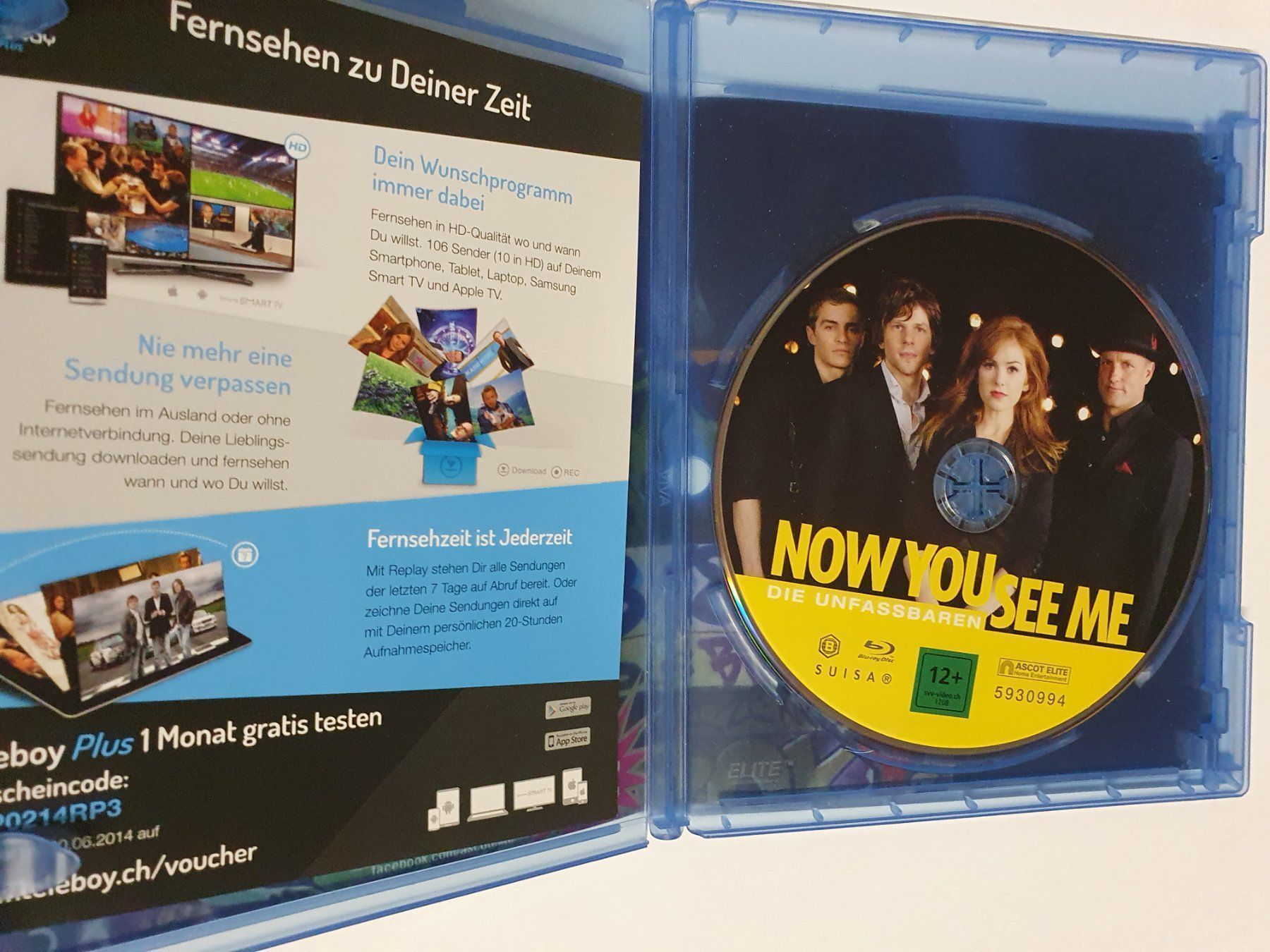 Tutti i DVDs: Now you see me - Bluray – Usato da Oberdorf BL venduto da BaldenEagle 1