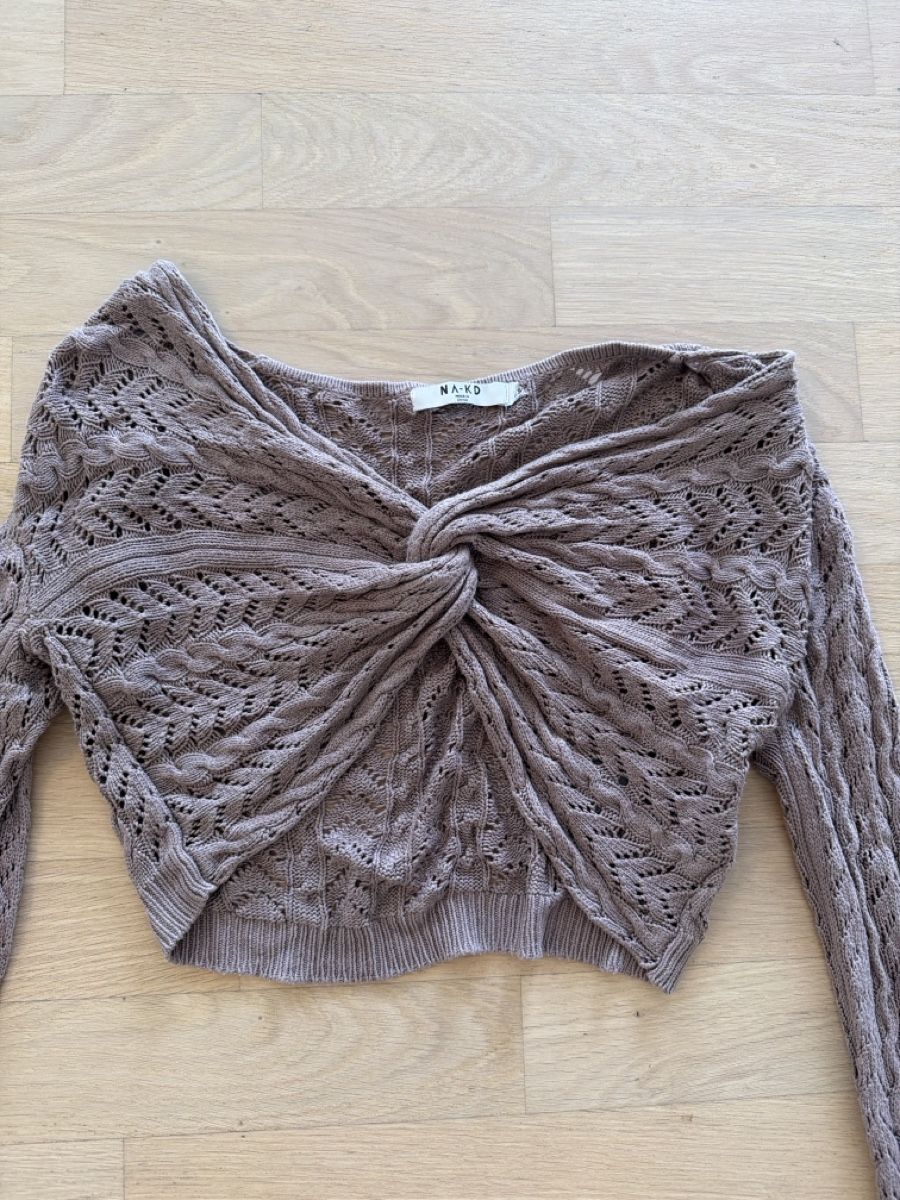 Top: Brauner Strick Crop-Pullover Gr. M – Nuovo (secondo la descrizione) da Effretikon venduto da MaisonNade 1