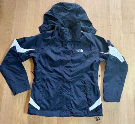 Veste imperméable  The North Face noir et blanc M #LH24