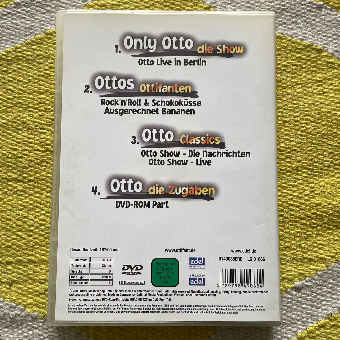 Tutti i DVDs: OTTO-DVD DIE DVD – Usato da Rorschacherberg venduto da CD-Roli 1