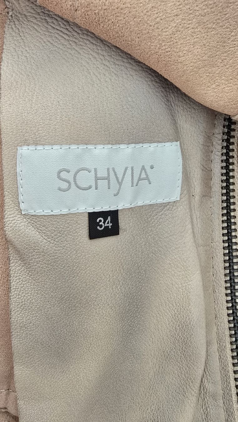 Giacche: Lederjacke 34 Schiya helles taupe meliert – Nuovo e nell'imballaggio originale da Untereggen venduto da cla_kb2w 2