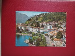 Locarno Tessin Lago Maggiore Lungolago Flugaufnahme