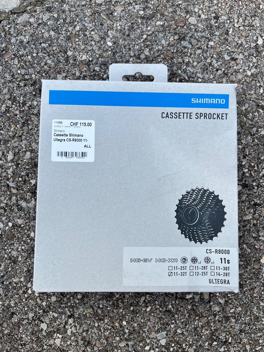 Shimano Ersatzteile: Cassette shimano ultegra 11-32 – Neu und originalverpackt aus Estavannens von  1