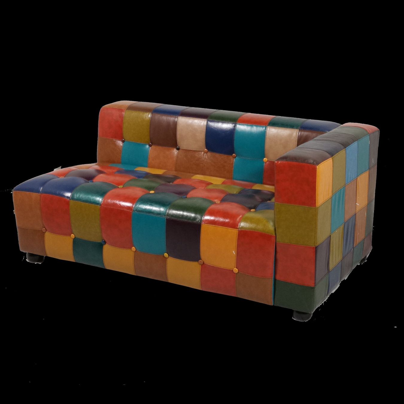 Sofas: Retro Sofa Patchwork_rechts geschlossen NEU! – Neu und originalverpackt aus Bremgarten AG von outdoorlounge