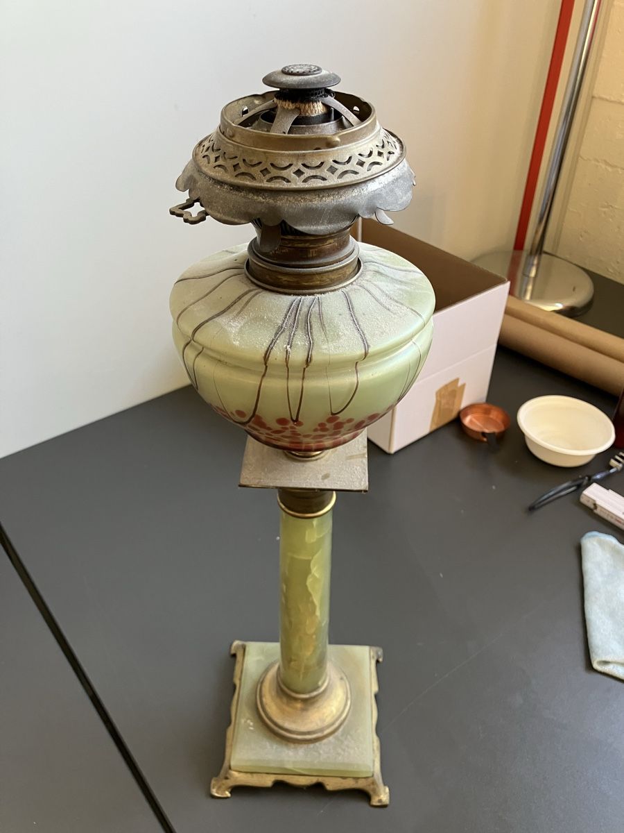 Lampes: Alte Öllampe – D'occasion à Aarburg par Wendepunkt_Fundgrube 1