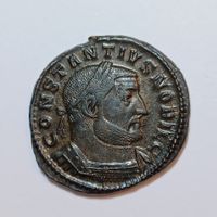 Grosser Follis Constantius I. 293-305 Röm. Reich (Rauceby!)
