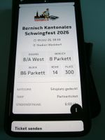 2 Tickets Sitzpl. Bernisch Kantonales Schwingfest 05.07.2026