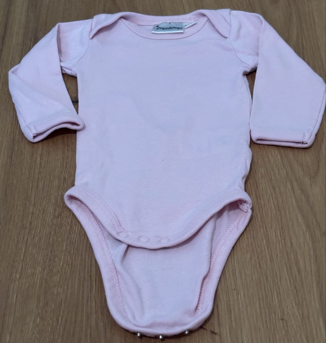 Unterwäsche: Strampler Rosa Grösse 62/68 langarm Impidimpi – Gebraucht aus Jegenstorf von Annina0506