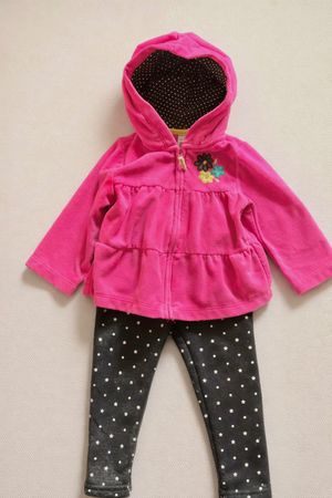 Fleece Set: Hoodie & warme Hose|12M|sehr guter Zustand