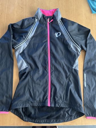 Pearl Izumi Velojacke schwarz pink Grösse XS