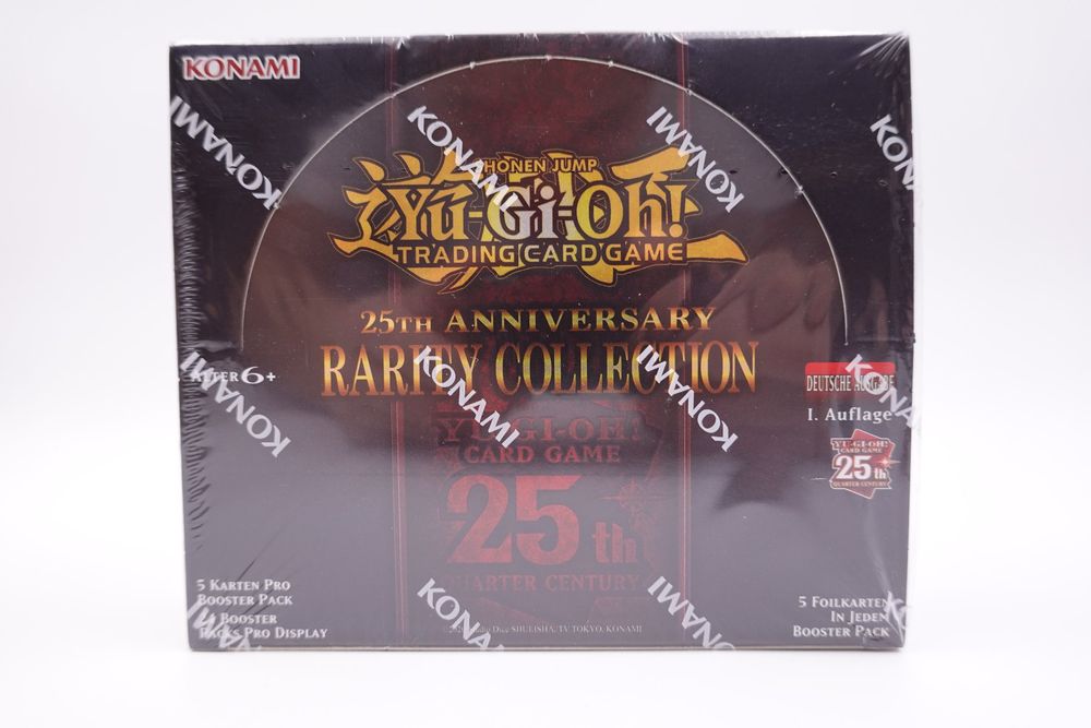 Yu-Gi-Oh! 25th Anniversary Rarity Collection Display DE (Gebraucht) in ...
