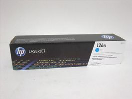 HP LaserJet Pro CP1025, M175, M275 cyan Toner, 126A, CE311A