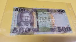 Südsudan 500 Pfund 2021 - John Garang Mausoleum