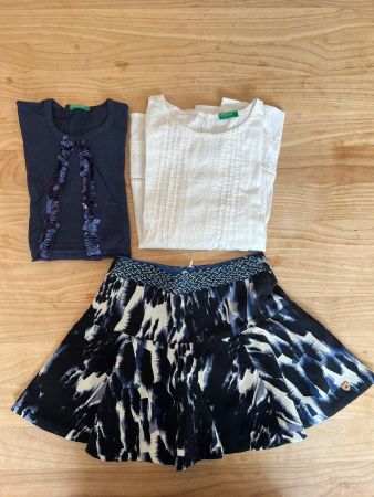 Set Mädchen 128 Catimini/Benetton