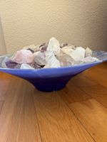 Edelstein 💎 Brunnen mit Rosenquarz, Amethyst und Bergkrista