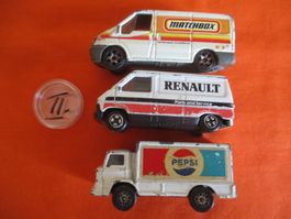 Modelauto, Werbeauto, Pepsi, Renault, Matchbox