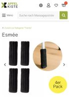 Stuhlbeinüberzüge 4er Pack Neu