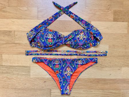 BANANA MOON Bikini Tiger 36 S Unterteil Oberteil Badeanzug