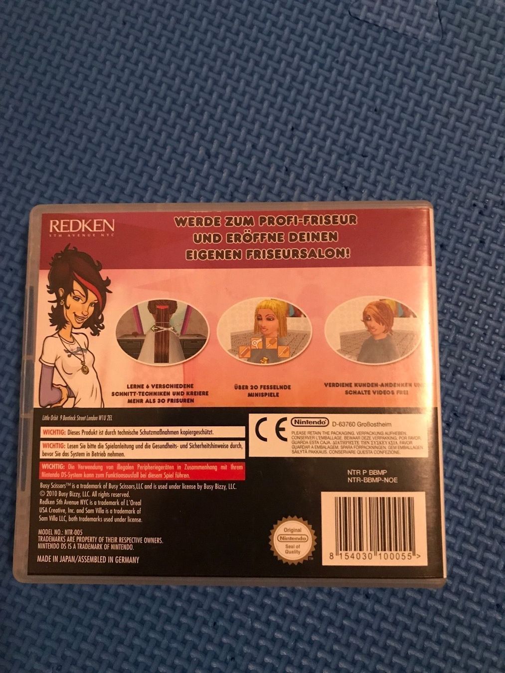 Nintendo Spiele: Dein Friseursalon Nintendo DS – Gebraucht aus Gossau SG von schlitzerdemon 2