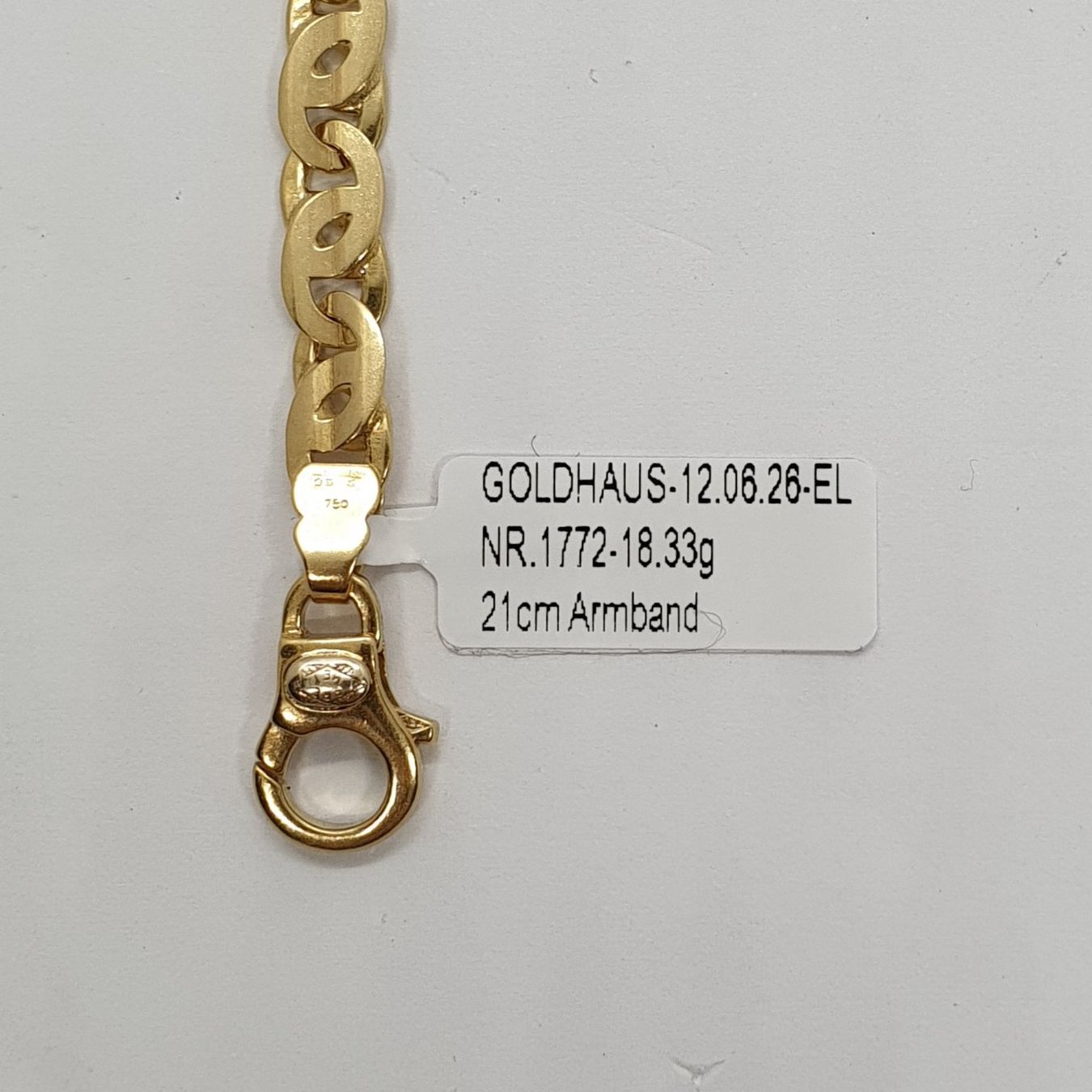 Bracciali & Braccialetti: Echt 18K Gold Armband – Usato da Luzern venduto da Luzern-Goldhaus 4