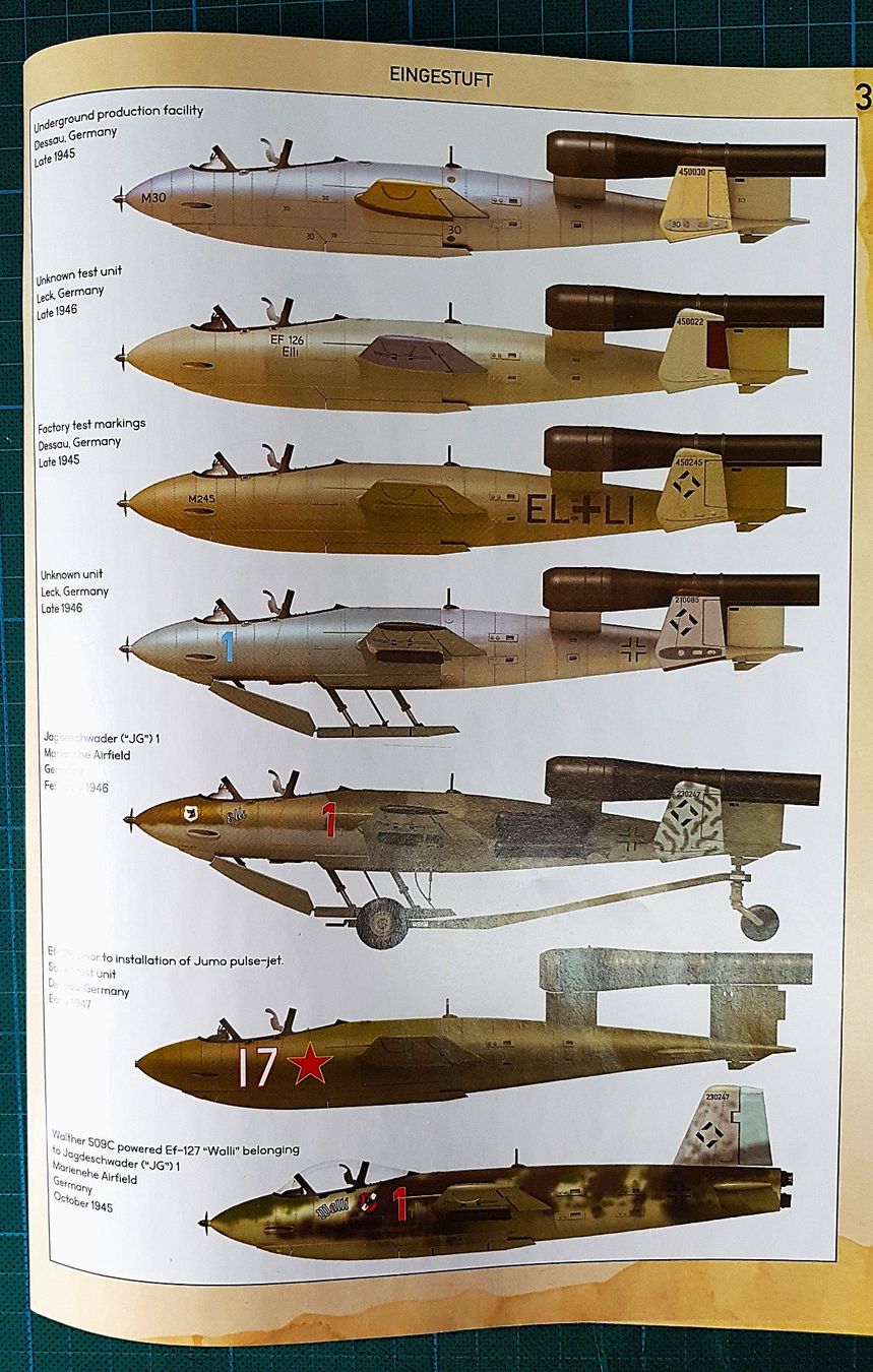 Kit di modellismo & Modellini statici: JUNKERS  EF-126 "Elli"  /  EF-127 "Walli",  Das Werk  1:32 – Nuovo (secondo la descrizione) da Abtwil  SG venduto da Relluem1 1