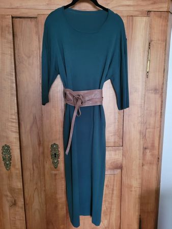 Kleid  Petrolfarben