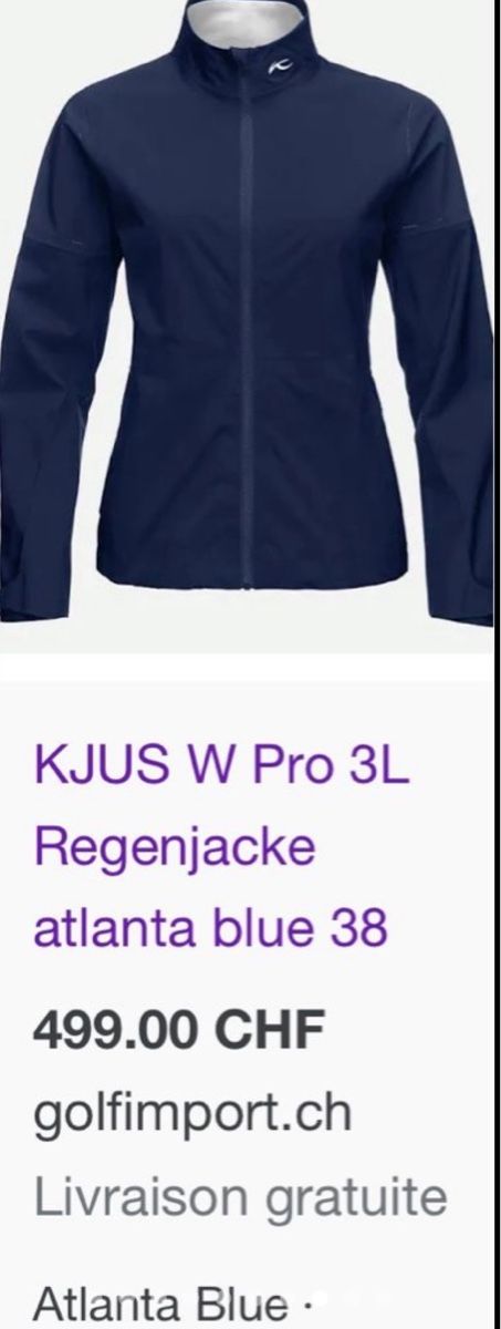 Kjus Giacche: Kjus Ladies Pro 3L Jackets, Lilla, S – Nuovo e nell'imballaggio originale da Neuchatel venduto da feta_ze 6