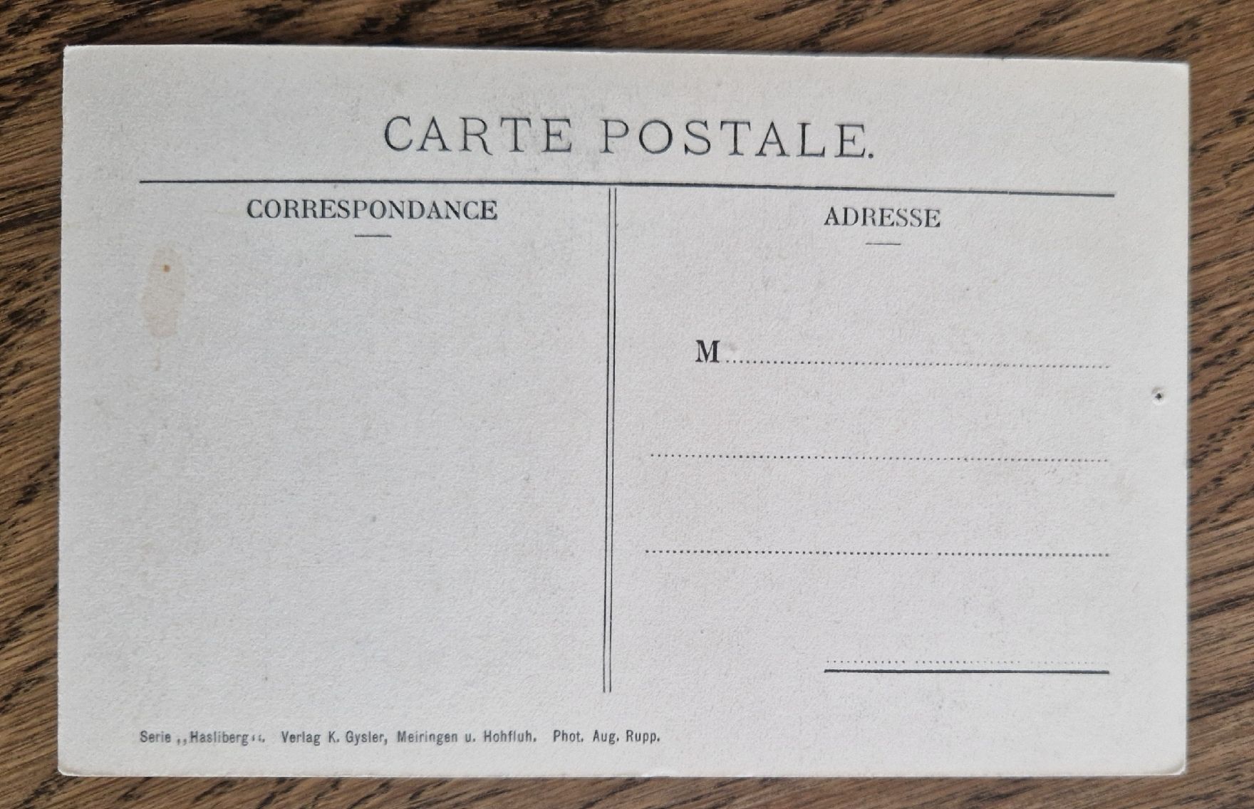 Cartoline postali: Hohfluh von der Burgfluh – Usato da Ebikon venduto da Donar50 1