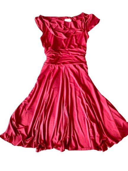 Vestiti: Rotes Stretch Kleid – Usato da Wiedlisbach venduto da eka_n52w