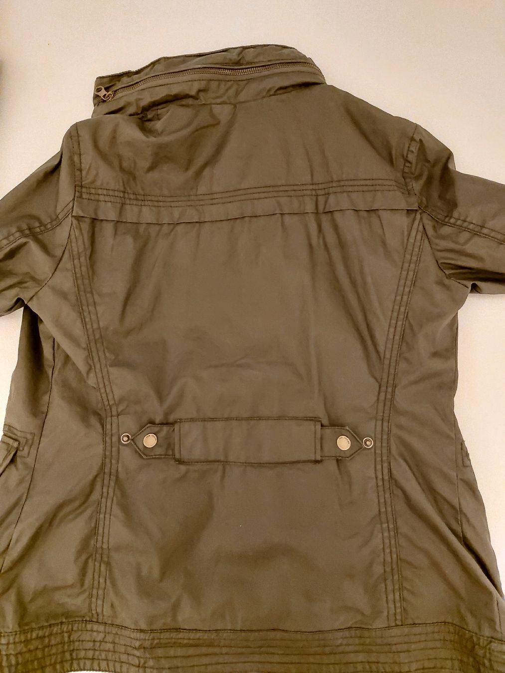 Tom Tailor Giacche: Tom Tailor Übergangsjacke Damen Gr. S Farbe- khaki – Nuovo (secondo la descrizione) da Rodersdorf venduto da and_9kj9 2