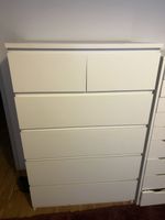 IKEA MALM Kommode 6 Schubladen weiss 80x123 cm gebraucht