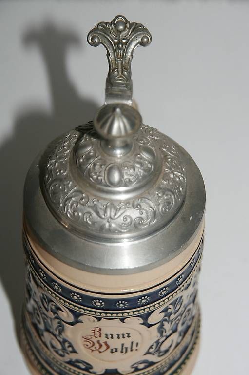 Verres: 1 Bierkrug mit Deckel – D'occasion à Bubendorf par Mia111 2
