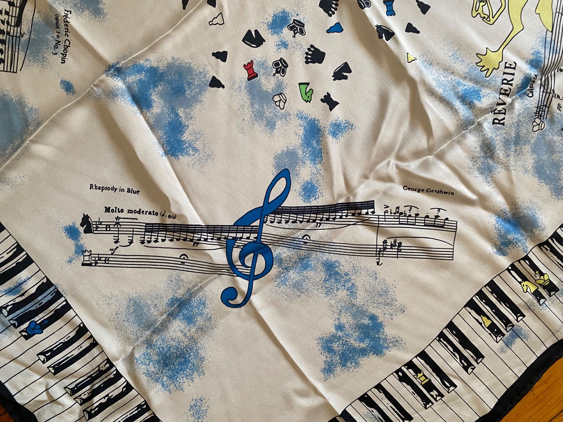 Foulards, Tücher & Schals: Seidentuch „Chris Arnold“ – Gebraucht aus Wohlen AG von reswo01 5
