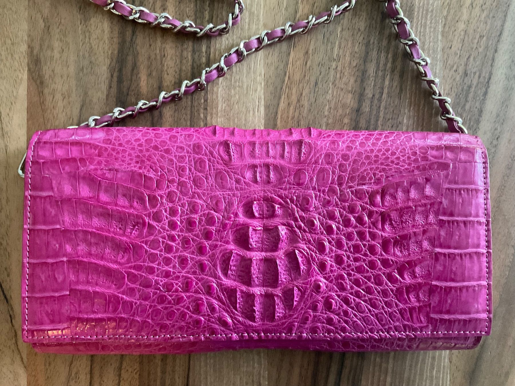 Borse da donna: Vintage River Krokodilleder Handtasche – Usato da biberist venduto da antoniaf01 1