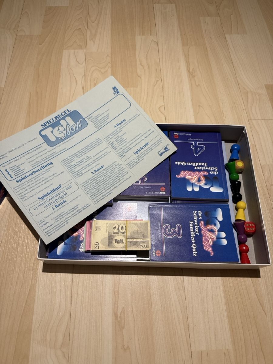 Tell Star Das Schweizer Familien Quiz komplett (Gebraucht) in