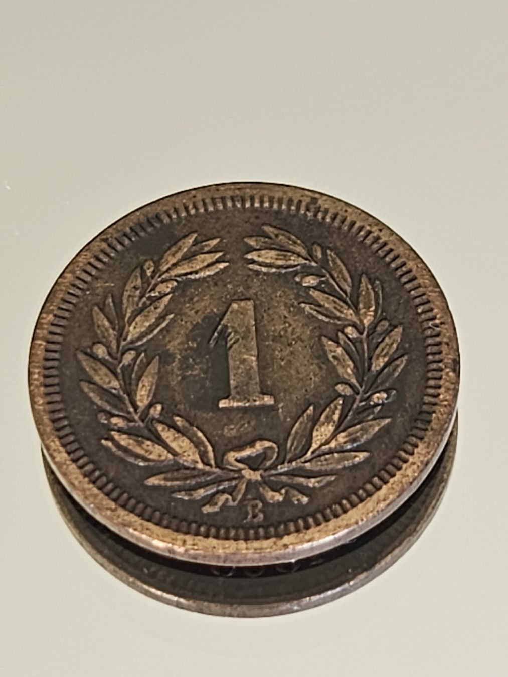Tutti le monete: 1 Rappen 1868 – Usato da Pfäffikon ZH venduto da Melibol 1