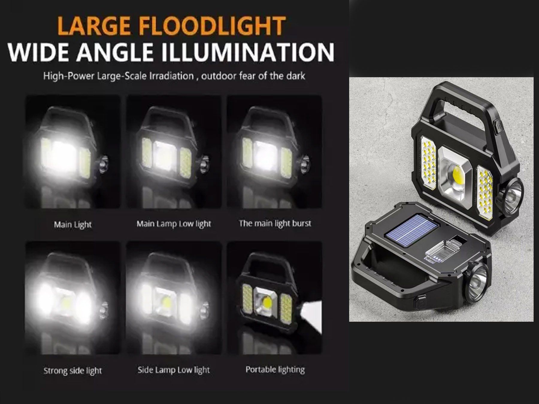 Dispositivi a energia solare: Solar rechargeable portable lamp – Nuovo e nell'imballaggio originale da moosseedorf venduto da star1210