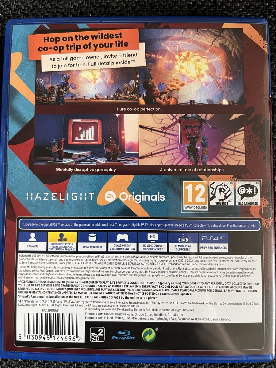 Spiele: PS4 it takes two – Gebraucht aus Tenniken von  1