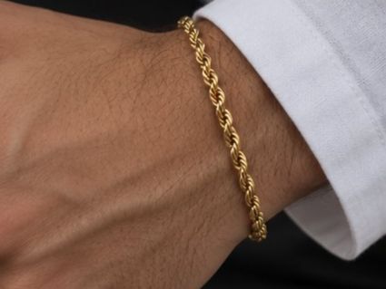 Bracciali & Braccialetti: Armband 8karat Echtgold – Nuovo e nell'imballaggio originale da Hemmental venduto da GoldundGlanz 1