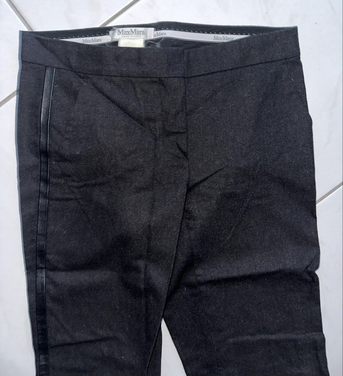 Max Mara Hosen: MAX MARA HOSE GR. 38 WOLLE  – Gebraucht aus Unteraegeri von MH203 3