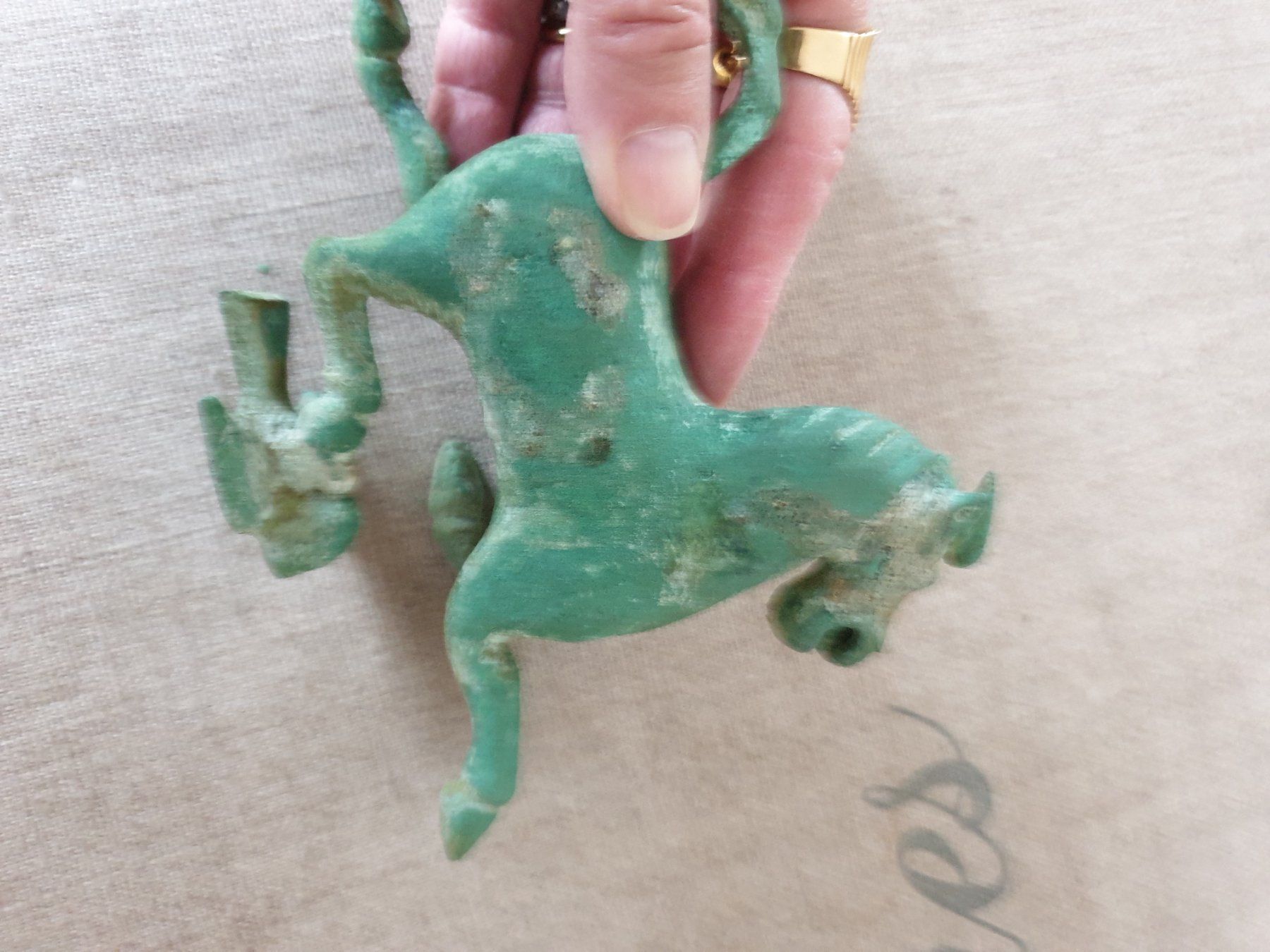 Sculture & Statue: Bronzepferd China Das fliegende Pferd aus Gansu – Usato da Bottmingen venduto da sandy_2 4