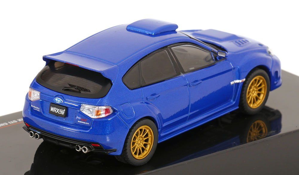 Subaru Modellautos: Subaru Impreza WRX STi Custom Version 2007-2012 blau met. – Neu und originalverpackt aus Gerlafingen von espero88 1