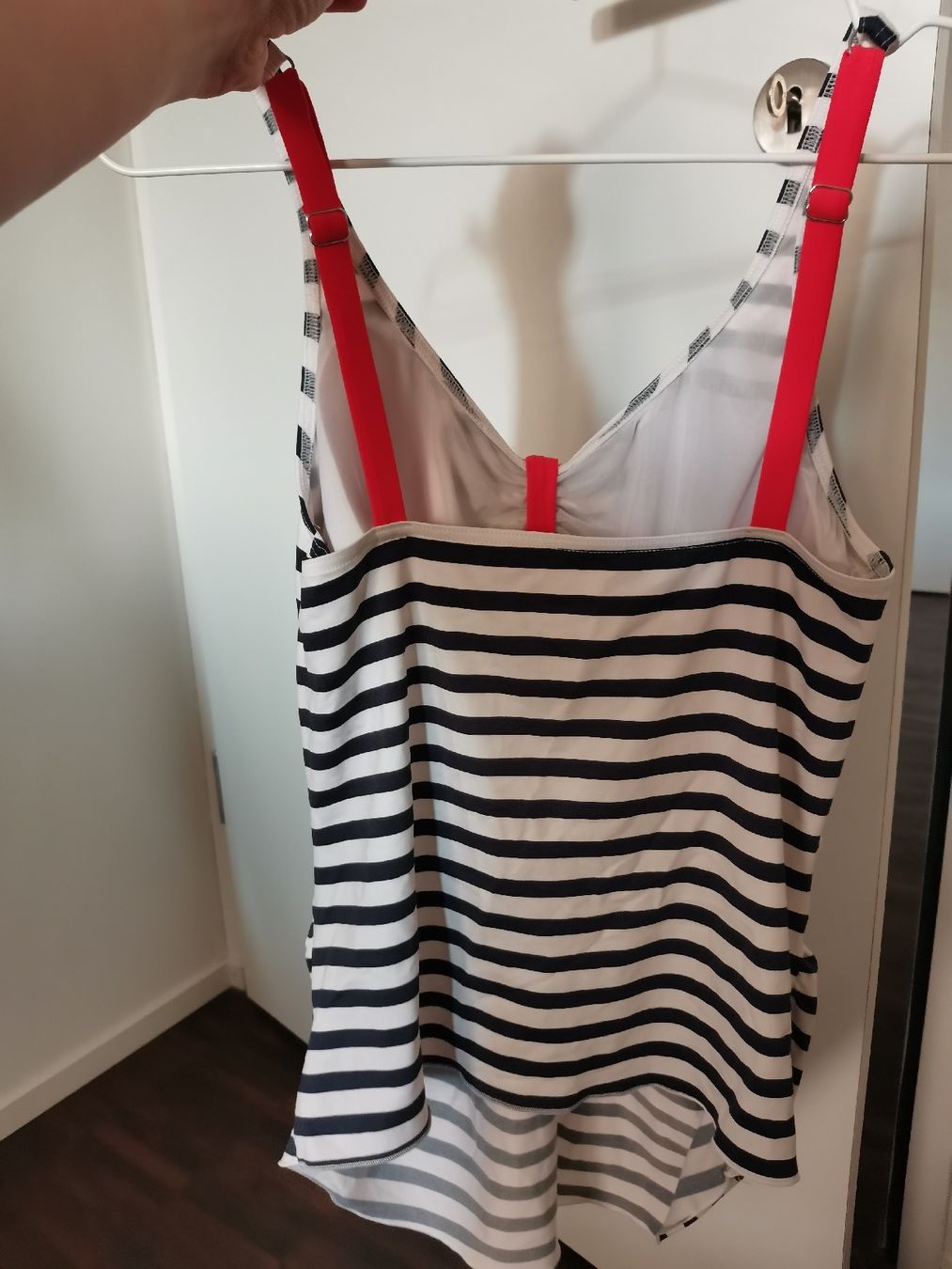 Costumi da bagno & Bikini: Umstandsbadeanzug, gestreift – Usato da Ebikon venduto da Haselnuss23 1