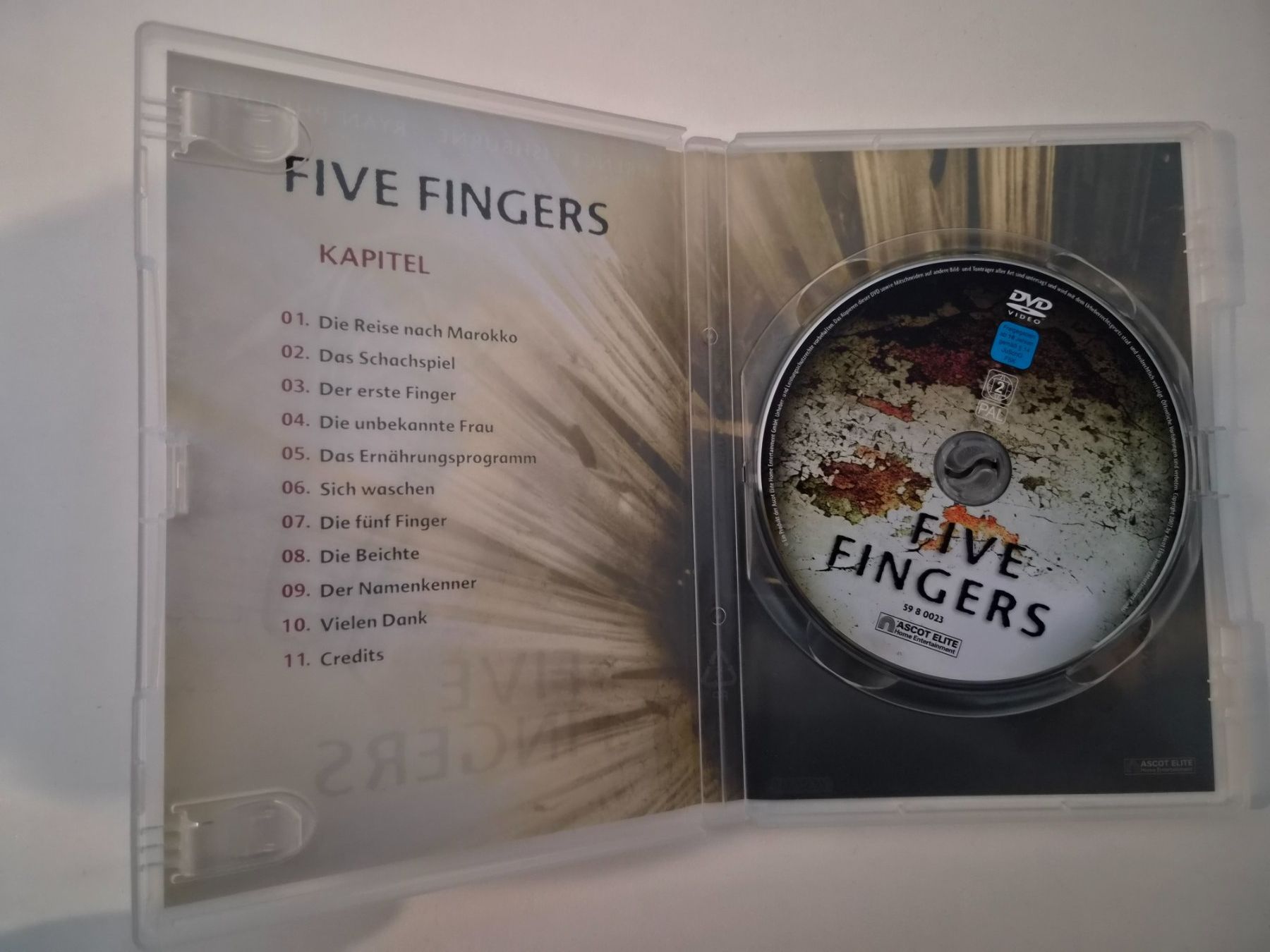 Tous les DVDs: DVD "Five Fingers" – D'occasion à Diegten par herala 2