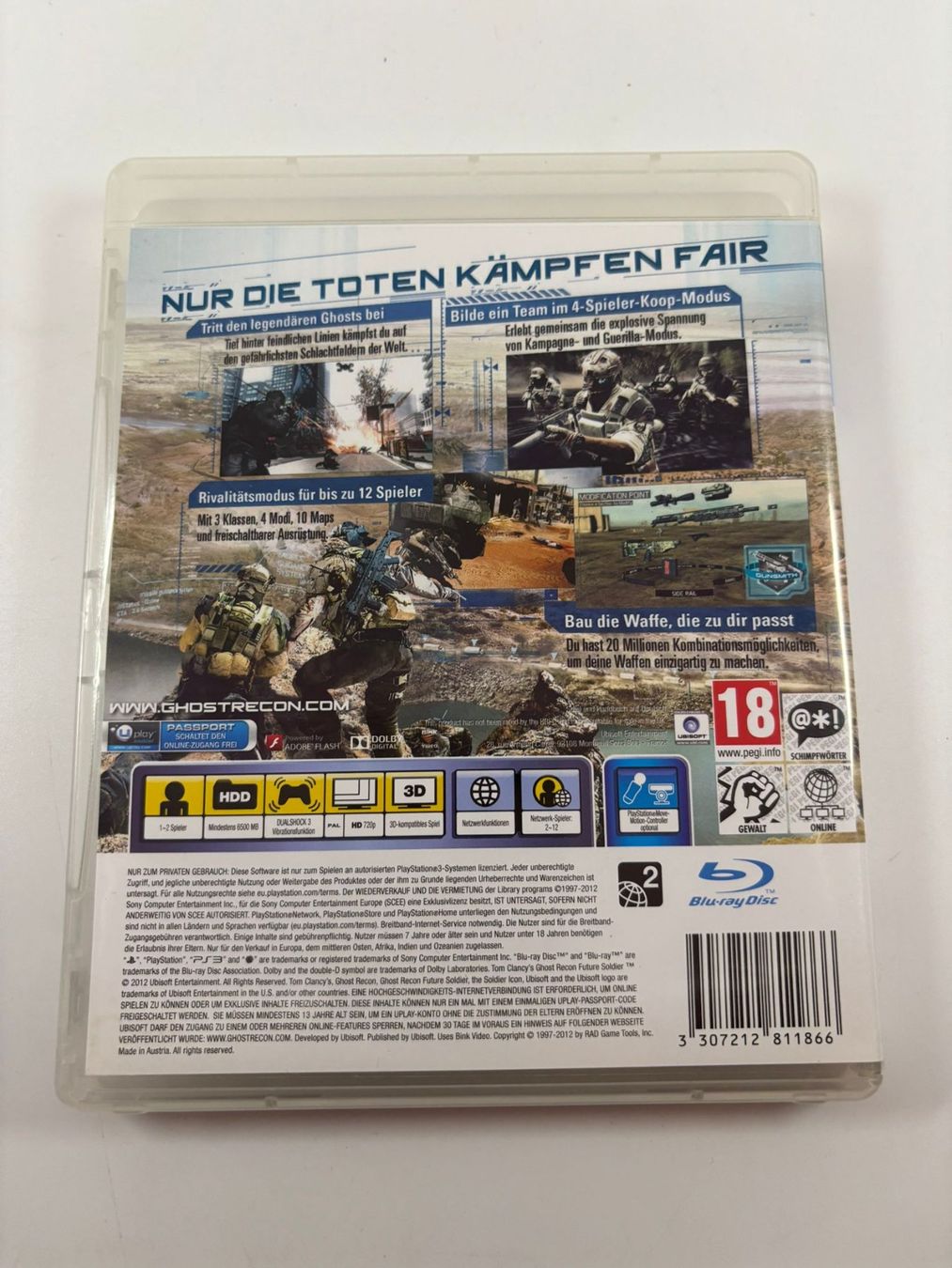 Giochi: Ghost Recon Future Soldier (PS3) – Usato da Herisau venduto da Seyashop1 2